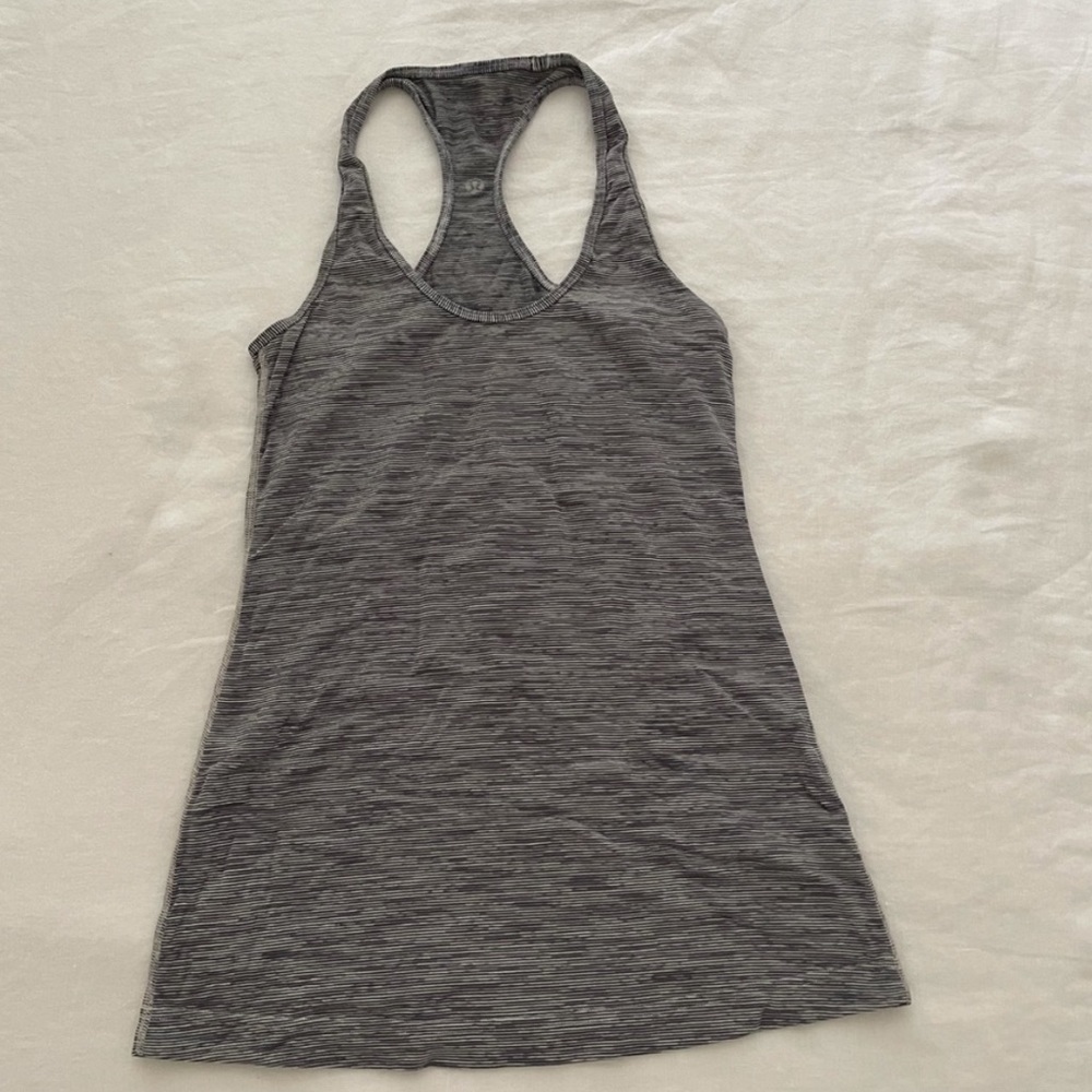 Gray Lululemon tank top